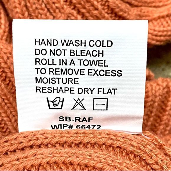 Woolrich Winter Melon Ribbed Quarter Zip Sweater L - Picture 11 of 11